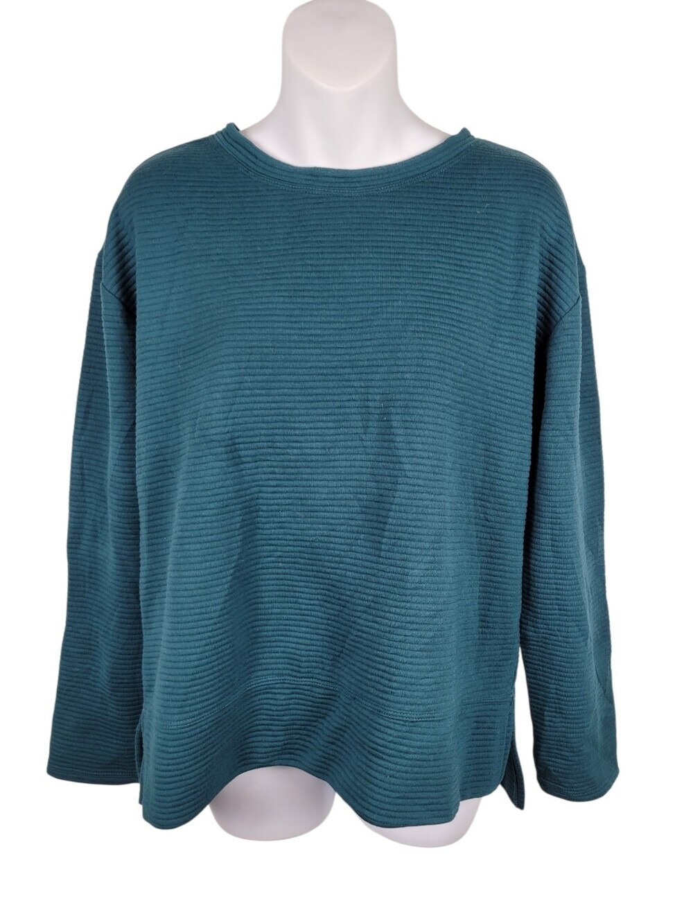 2/$20 Joe Fresh Active Green Sweatshirt Top Size: M